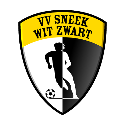 VV Sneek Wit Zwart logo