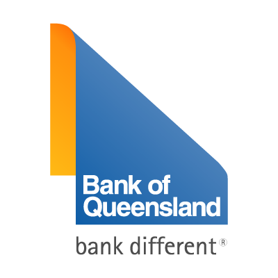 Bank of Queensland different vector logo