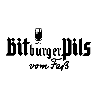 Bitburger Pils vector logo