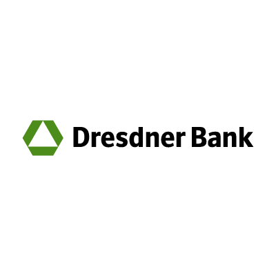 Dresdner bank company vector logo