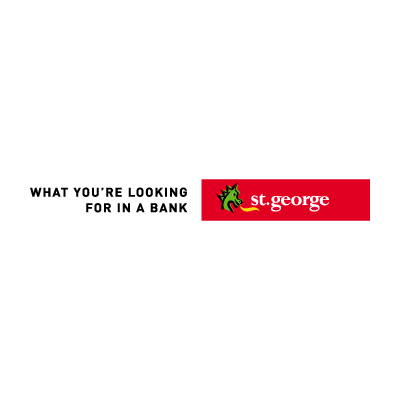 St. George Bank Australian vector logo