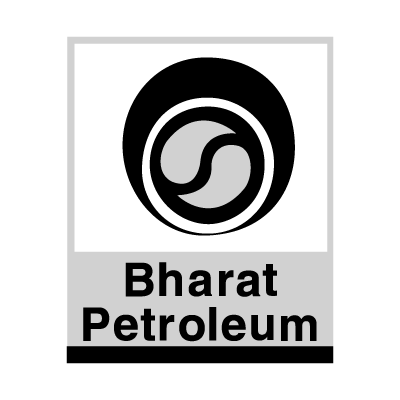 Bharat Petroleum (black) logo vector