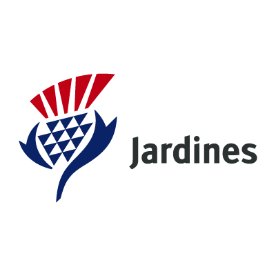 Jardines logo vector