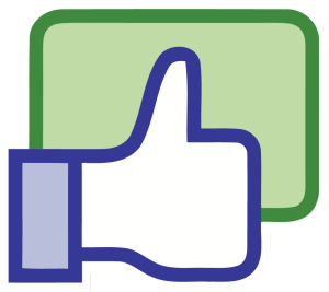 Facebook like button Vector & PNG