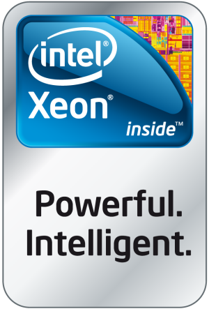 Intel Xeon (2009-2011) Vector Logo Free