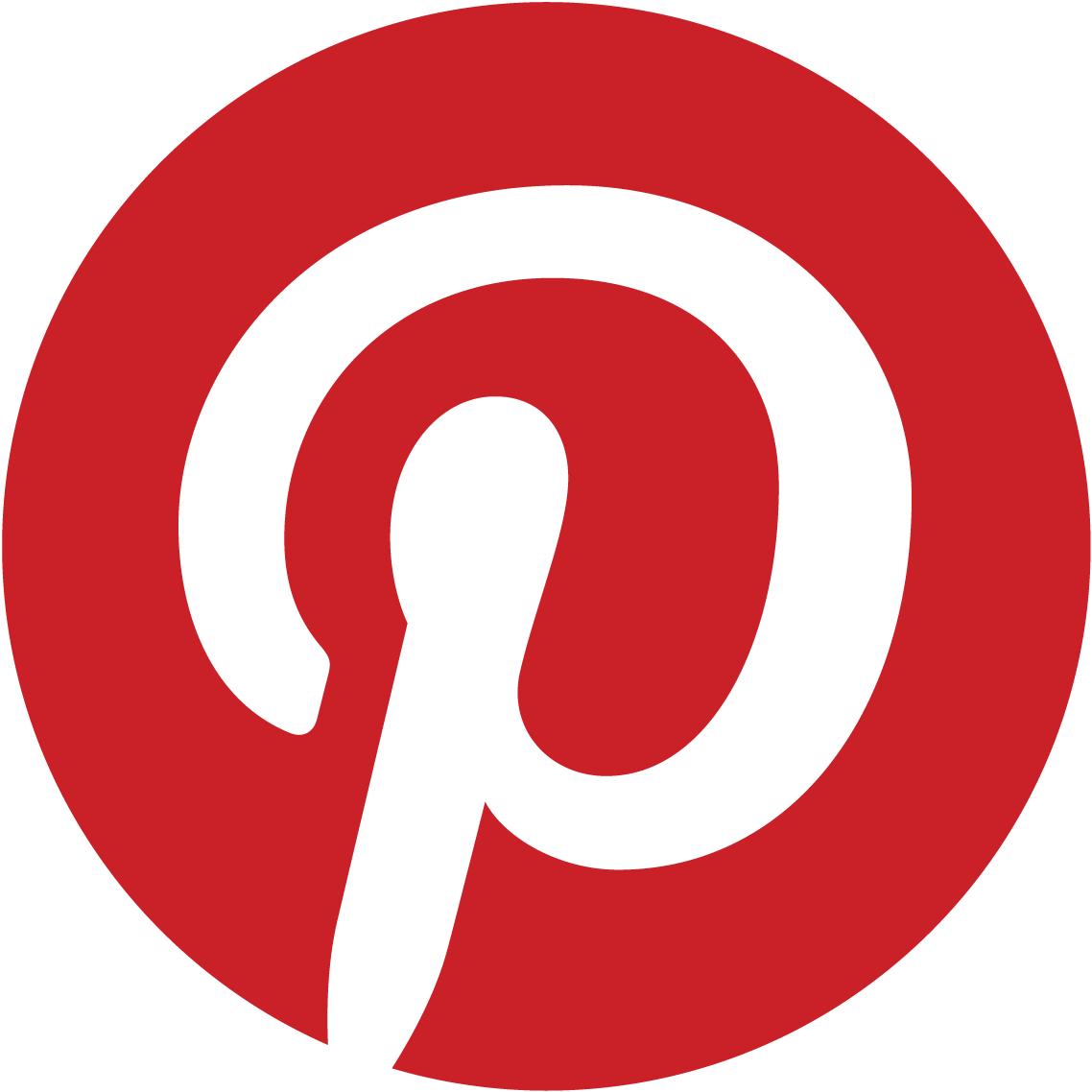 Pinterest icon vector logo in (svg, eps) for free - Brandlogos.net, image size:1138x1138
