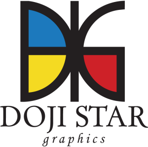 Doji Star Logo in Vector