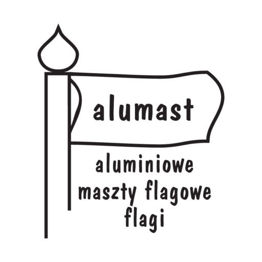 Alumast flag logo