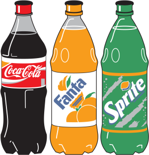 Coca-Cola (bottle) in Vector
