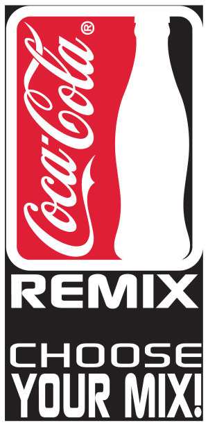 Coca-Cola Remix Logo PNG + Vector