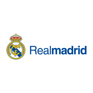 Real Madrid logo vector (with text)