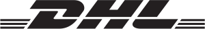 DHL (black) Logo Vector & PNG
