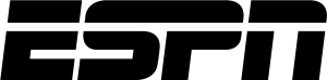 ESPN (black) logo vector