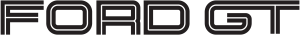 Ford GT Logo in Vector