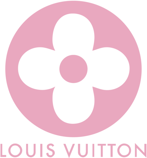 Louis Vuitton Logo (pink) in Vector Files