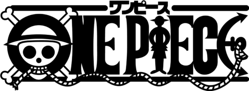 One Piece (black) Logo PNG