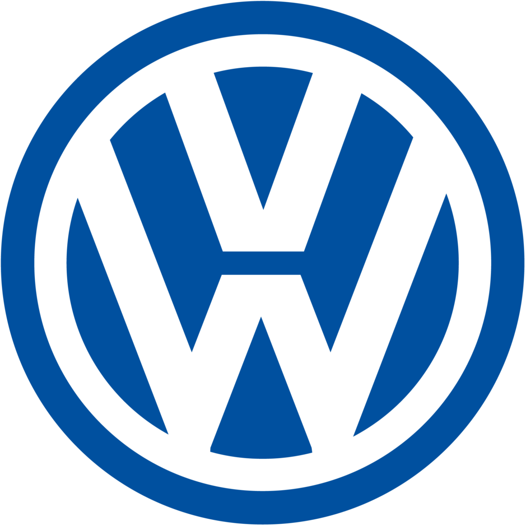 Volkswagen (1995-2000) logo PNG Volkswagen logo used from 1995 to 2000