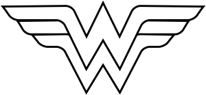 Wonder Woman Logo PNG + Vector