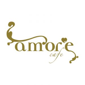 Amore Cafe logo vector