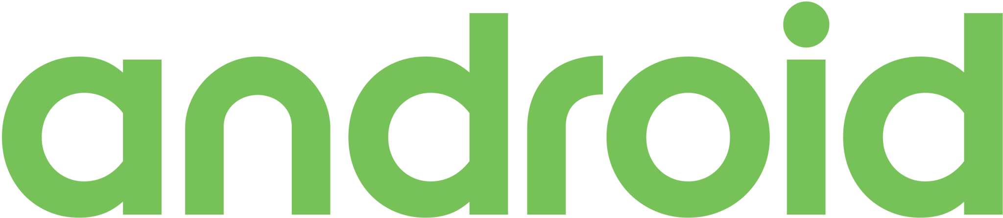 Android workmark (2017-2019) logo PNG and vector files (eps, svg)