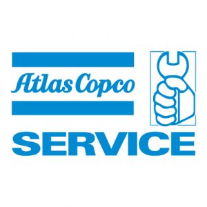 Atlas Copco Service logo vector