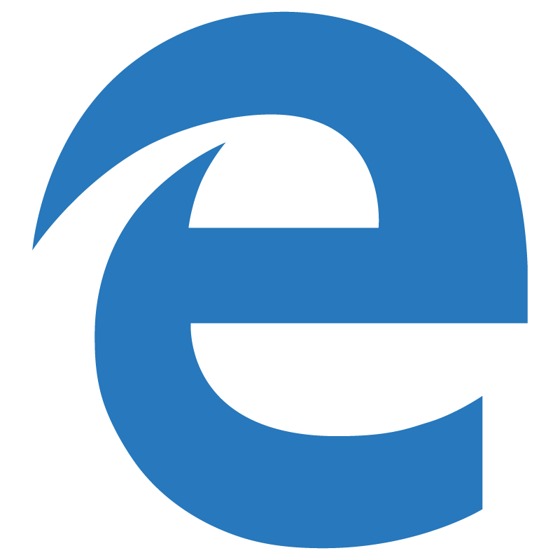 Microsoft Edge vector logo