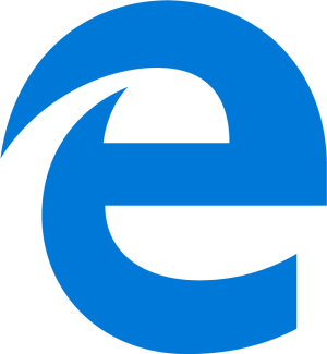 Microsoft Edge Legacy (2015-2021) Logo in Vector