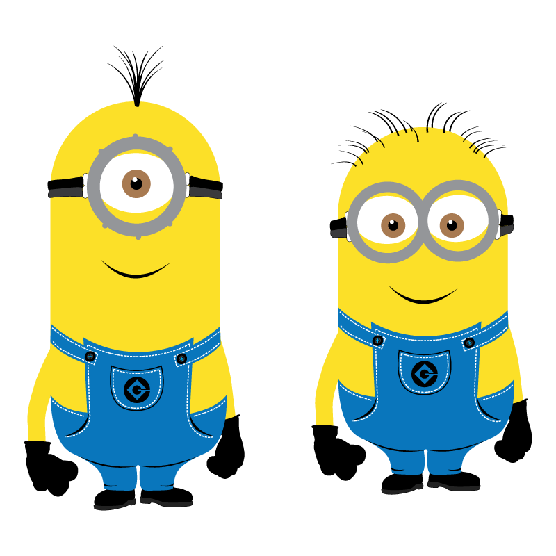 Minions characters vector free download