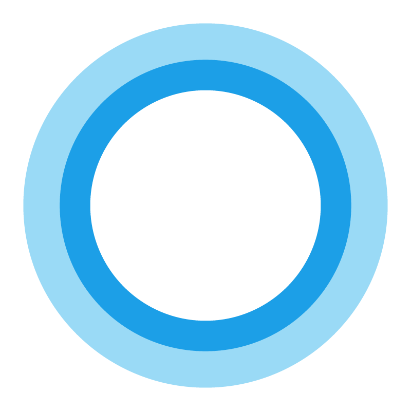Microsoft Cortana vector logo free download