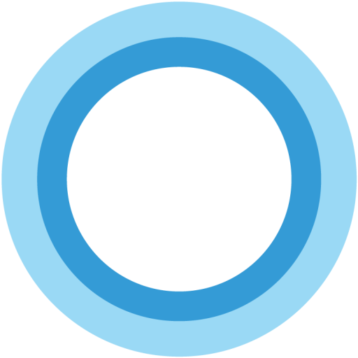 Microsoft Cortana logo PNG Microsoft Cortana logo
