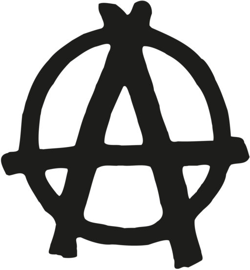 Anarchy symbol Vector PNG Transparent & Editable Formats