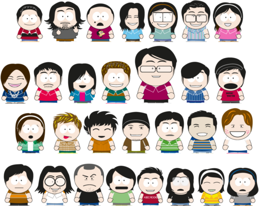 South Park Editable Vector Files (EPS)