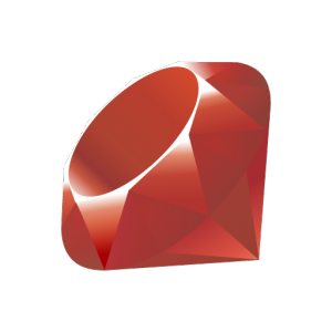 Ruby logo vector