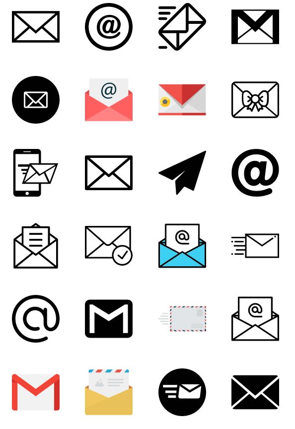 email-icon-vector-pack