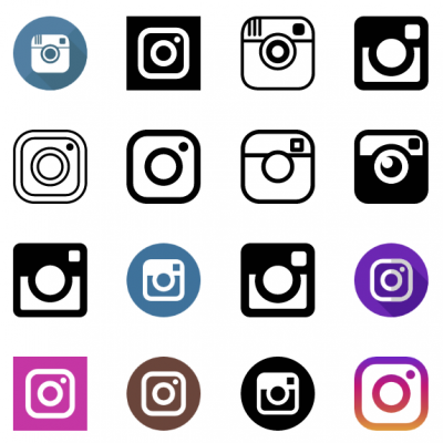 60 Instagram icons logo