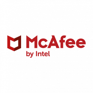New McAfee brand logo vector