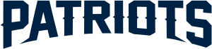New England Patriots Wordmark Logo Vector & PNG