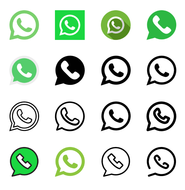 logotipo do whatsapp, vetor do logotipo do ícone do whatsapp, vetor grátis  19490736 Vetor no Vecteezy