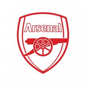 Arsenal F.C logo vector for free download