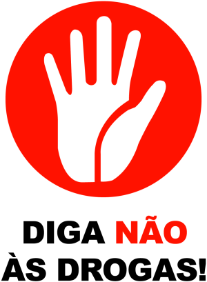 Diga Não As Drogas Logo PNG + Vector