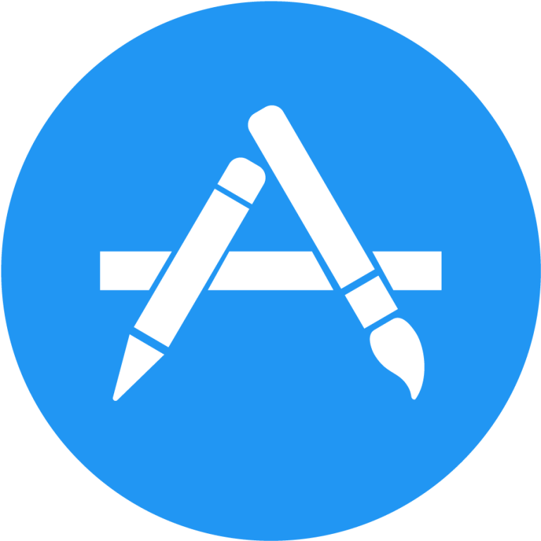 Apple App Store logo .SVG for free download - Brandlogos.net