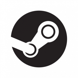 Steam logo symbol vector