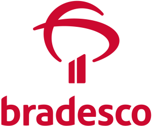 Banco Bradesco logo vector (vertical)