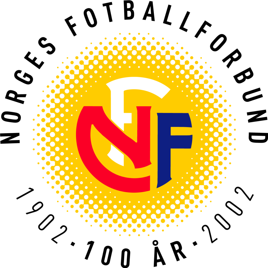 Norges Fotballforbund (100th anniversary) logo PNG Norges Fotballforbund (100th anniversary) logo
