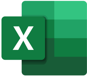 Microsoft Excel (2019) logo SVG