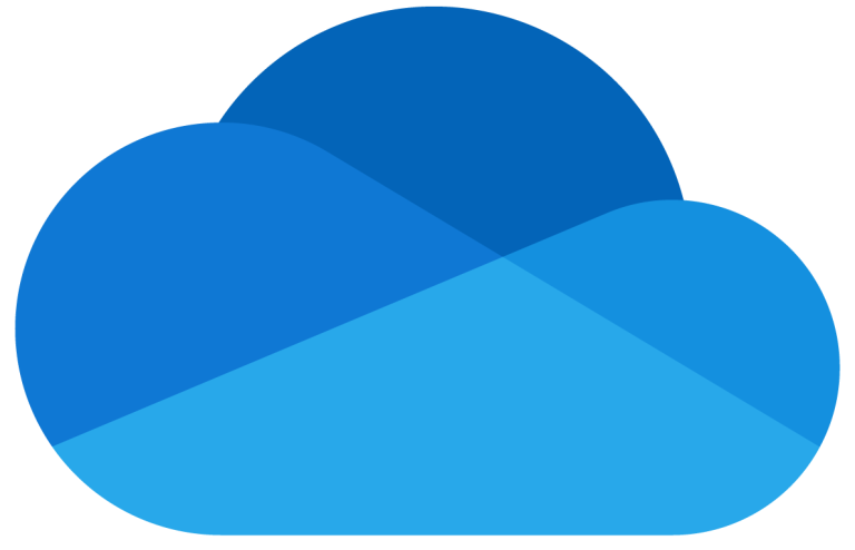 Microsoft OneDrive vector logo (.SVG) free download