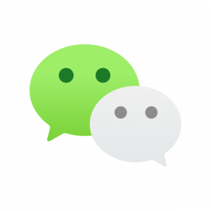 WeChat logo symbol vector