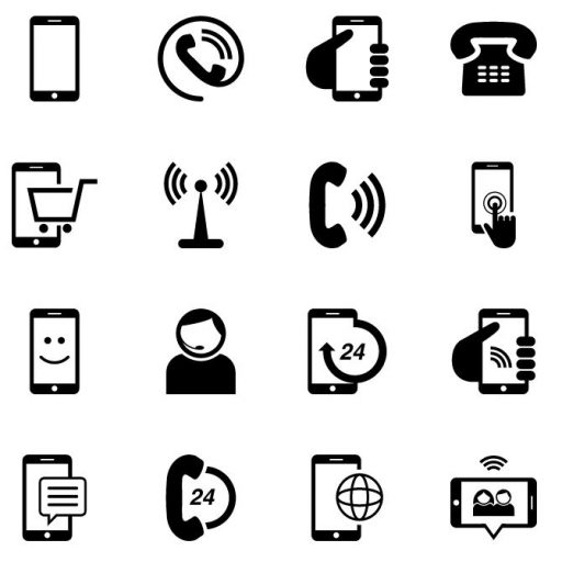80 phone icons (Phone icon Pack) logo