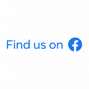 Find Us On Facebook Badge vector SVG