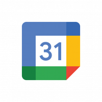 Google Calendar logo vector